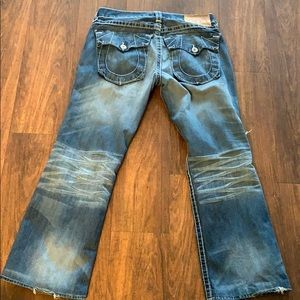 Destroyed True Religion Jeans